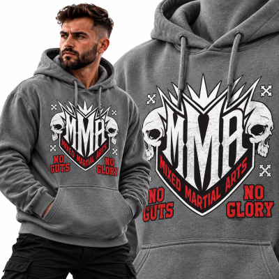 BLUZA Z KAPTUREM  SPORTY WALKI  MMA 5